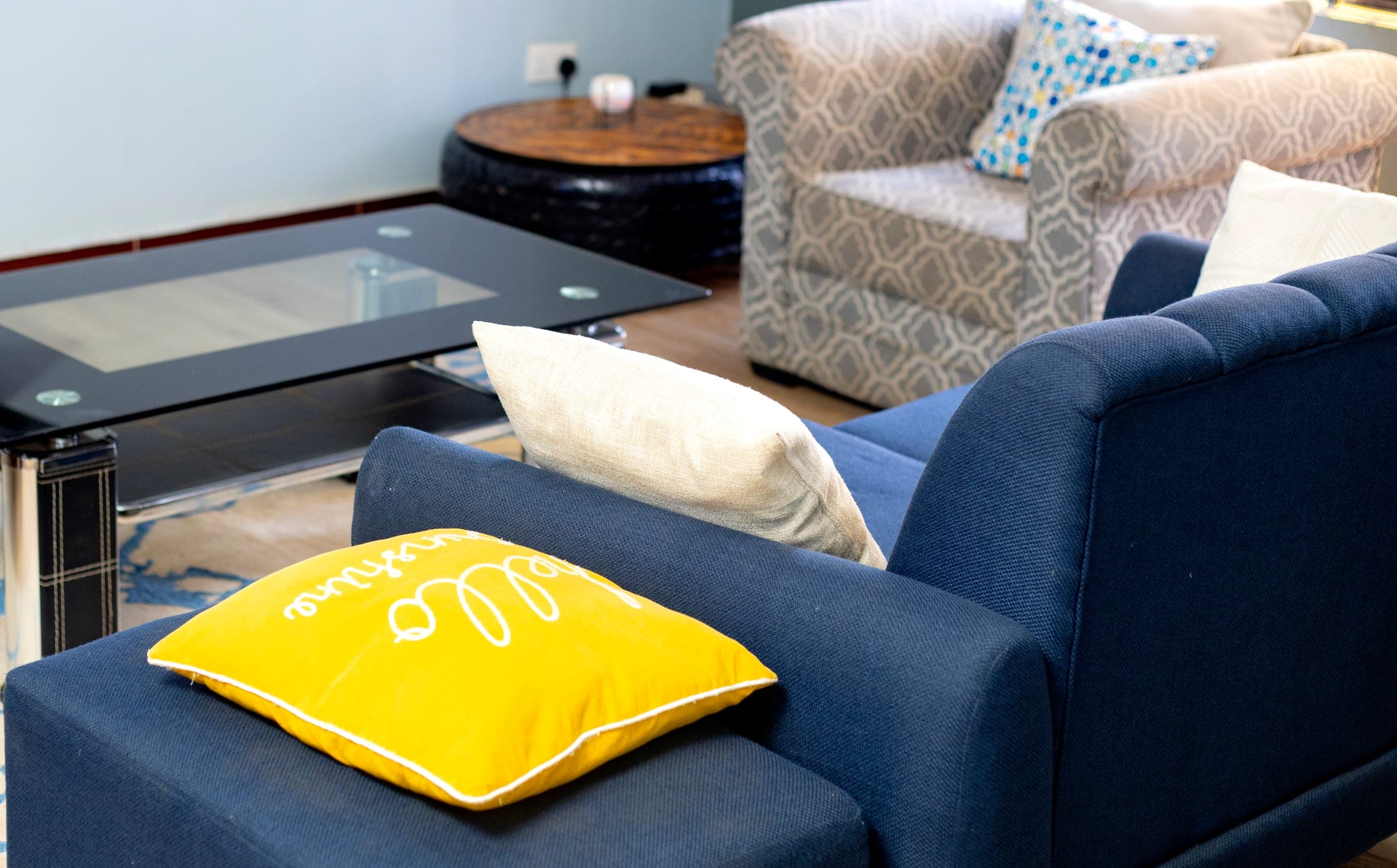 Two Bedroom Occupancy (Rooms 3 & 4) — Room 4 — Living Room